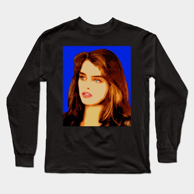 brooke shields Long Sleeve T-Shirt by oryan80